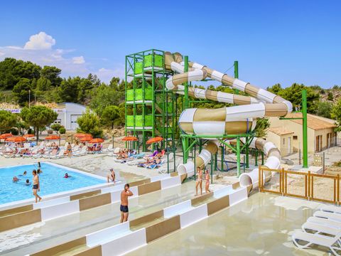 Camping La Falaise Narbonne Plage - Camping Aube