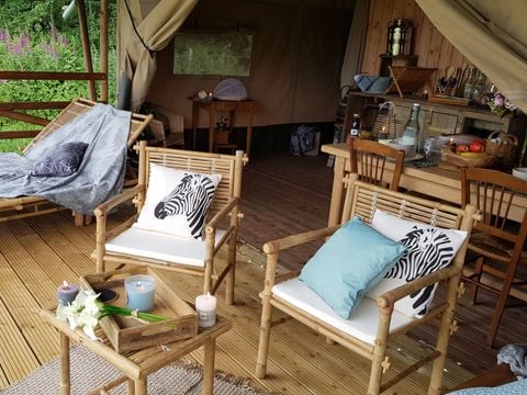 Vodatent Glamping des deux Marguerites - Camping Orne - Afbeelding N°3