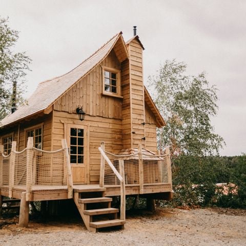 UNIEKE ACCOMMODATIE 6 personen - Boomhut Treehouse met hottub