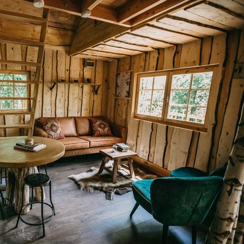 UNIEKE ACCOMMODATIE 4 personen - Boomhut Treehouse met hottub