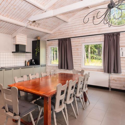 VAKANTIEHUIS 18 personen - Familiehuis + Hottub + Trekkershutten