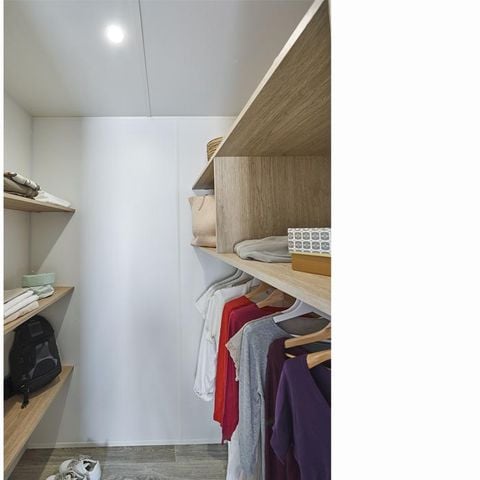 Stacaravan 4 personen - PREMIUM GARDEROBE