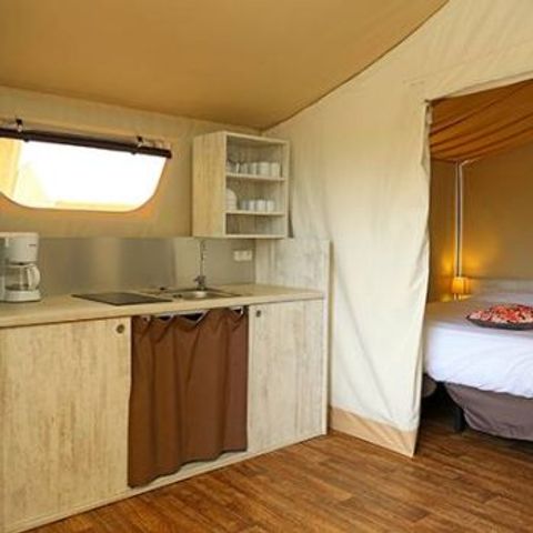 Safaritent 4 personen - Lodge Maasaï 2ch 4p