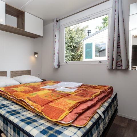 Stacaravan 4 personen - Comfort 2 slaapkamers - Terras