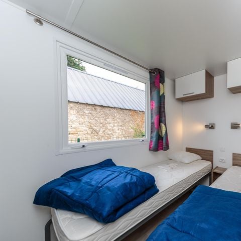 Stacaravan 6 personen - Comfort 3 slaapkamers - Terras