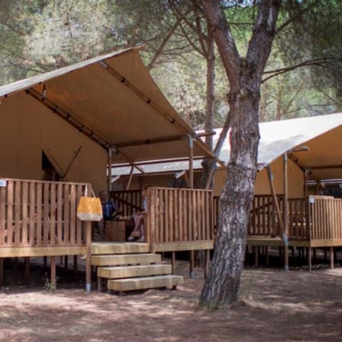 Safaritent 4 personen - Lodge