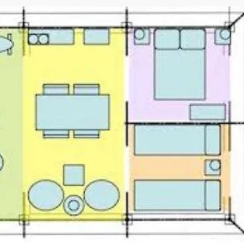 Safaritent 5 personen - Natuur 3 kamers zonder sanitair