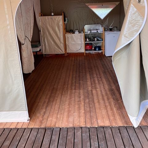 Safaritent 4 personen - Lodge met terras