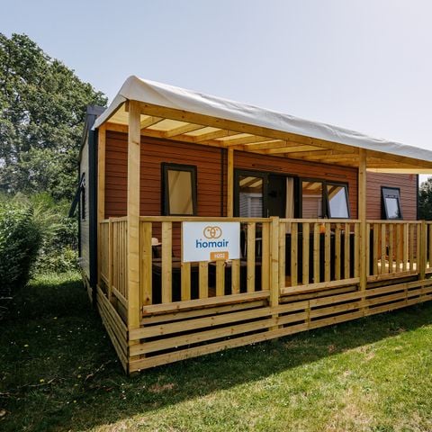 Stacaravan 6 personen - Mobile-home | Premium | 3 slaapkamers | 6 pers. | Verhoogd terras | 2 badkamers | Airconditioning.