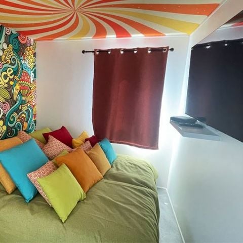 UNIEKE ACCOMMODATIE 4 personen - Cabane Cinéma Scoubidoo - Gereserveerde zone voor gezinnen