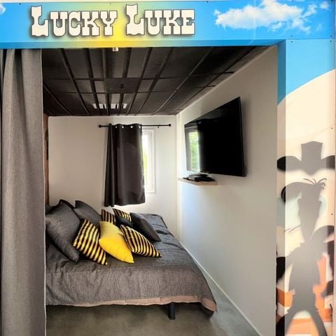 UNIEKE ACCOMMODATIE 4 personen - Cabane Cinéma Lucky Luke - Gereserveerde zone voor gezinnen