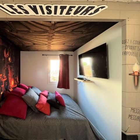 UNIEKE ACCOMMODATIE 4 personen - Cabane Cinéma Les Visiteurs - Gereserveerde zone voor gezinnen