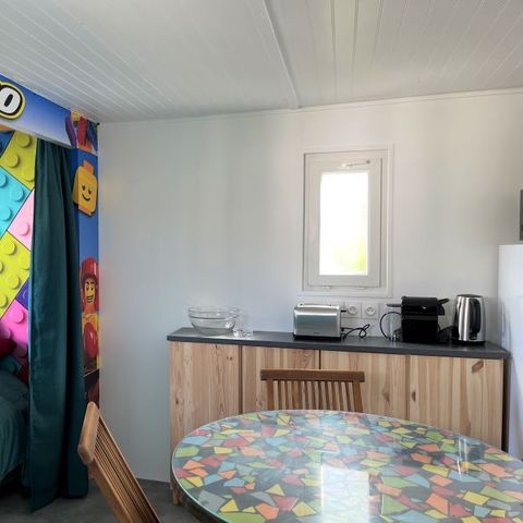 UNIEKE ACCOMMODATIE 4 personen - Cabane Cinéma Lego - Familieruimte