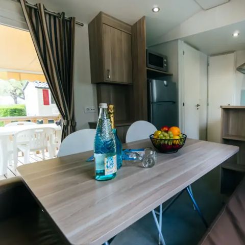 Stacaravan 6 personen - Ruby (2 bedrooms)