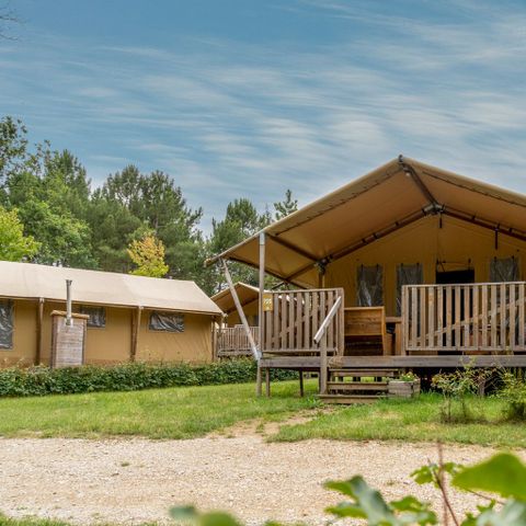 Safaritent 6 personen - LODGE SAFARI 6p 3ch ****