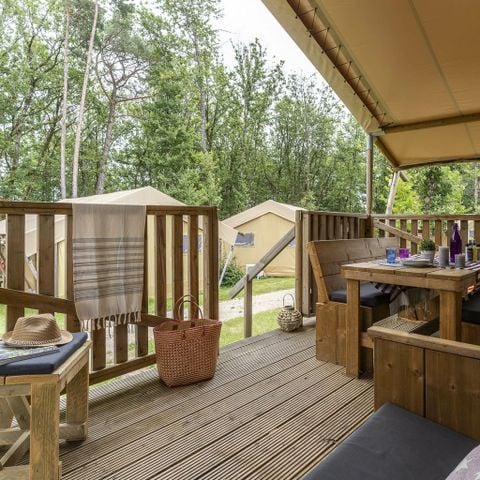 Safaritent 6 personen - LODGE SAFARI 6p 3ch ****