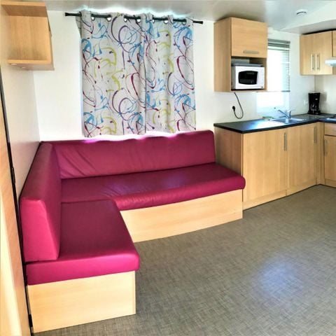 Stacaravan 6 personen - 3 slaapkamers