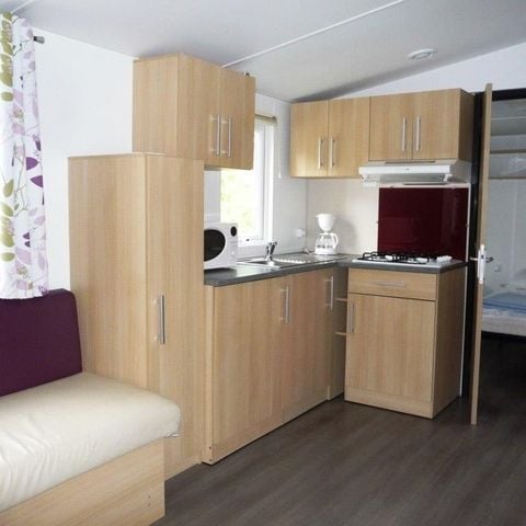 Stacaravan 6 personen - Landes - 3 slaapkamers