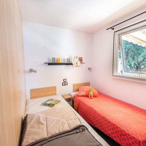 Stacaravan 4 personen - Comfort - 2 slaapkamers