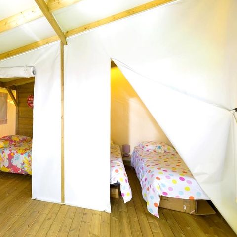 Bungalowtent 4 personen - FUNFLOWER ECO zonder sanitair