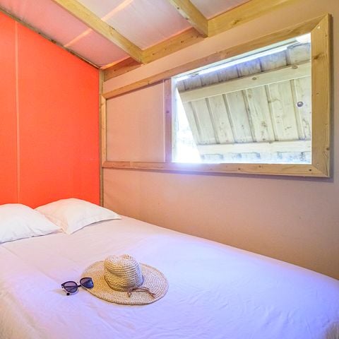 Bungalowtent 5 personen - SWEETFLOWER PREMIUM op stelten + TV