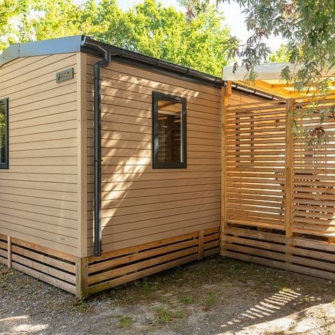 Stacaravan 6 personen - Mobile-home | Premium | 3 slaapkamers | 6 pers. | Verhoogd terras | Airconditioning.