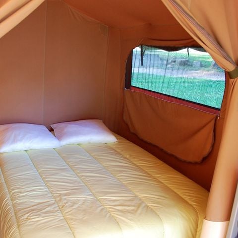 Bungalowtent 5 personen - LODGE SAFARI 35 m²