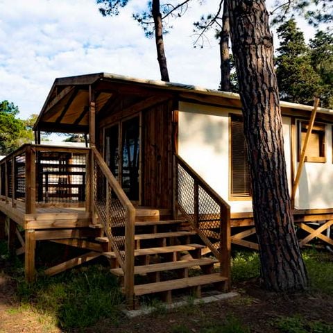 UNIEKE ACCOMMODATIE 4 personen - Premium Ecolodge met alle comfort