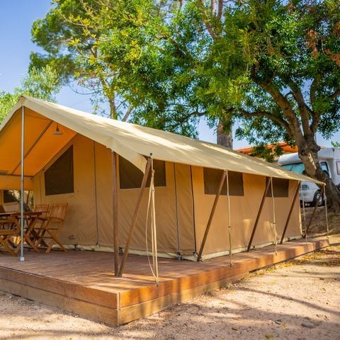 Safaritent 4 personen - Camping Cobricel