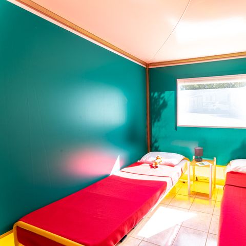 Tent 5 personen - Natuurtent - 2 slaapkamers