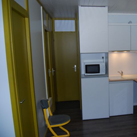 Chalet 5 personen - Confort Authentik 34m² - 2 kamers + overdekt terras