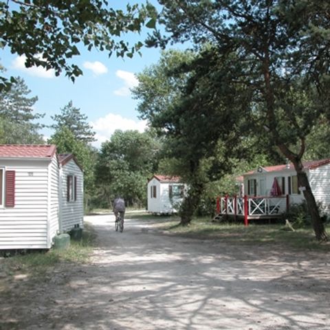 Stacaravan 4 personen - Standaard Escapade 23m² - 2 kamers + Terras met parasol