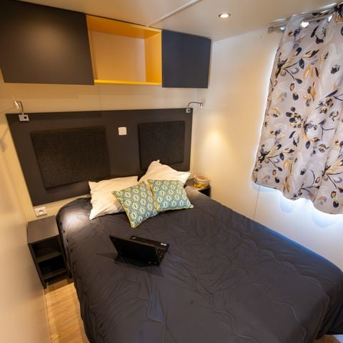 Stacaravan 6 personen - Confort Relax 33m² - 3 kamers + Overdekt terras