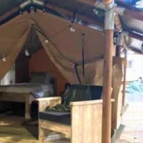 Safaritent 2 personen - Lodge Insolite Bivak (geen sanitair, geen keuken) (1bed- 1/2pers)