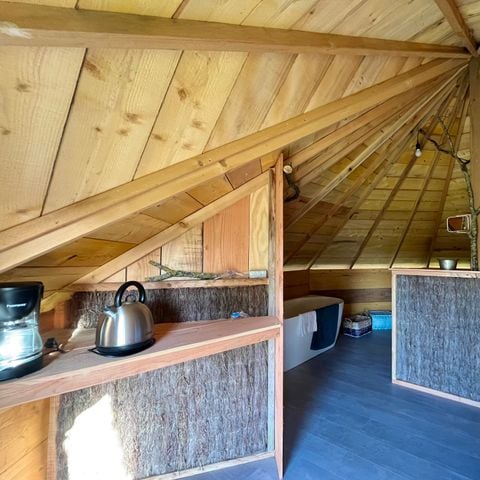 UNIEKE ACCOMMODATIE 4 personen - Hut 4 pers