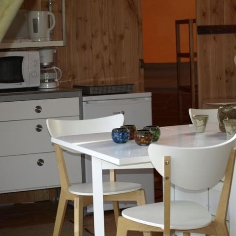 UNIEKE ACCOMMODATIE 7 personen - Tipi Lodge 6/7 pers