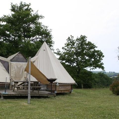 UNIEKE ACCOMMODATIE 7 personen - Tipi Lodge 6/7 pers