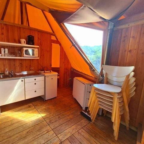 UNIEKE ACCOMMODATIE 7 personen - Tipi Lodge 6/7 pers