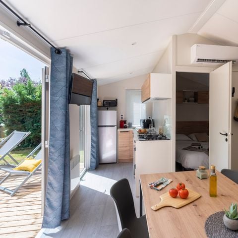 Stacaravan 4 personen - PREMIUM 2 slaapkamers