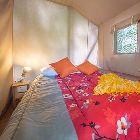 Tent 4 personen - Lodgetent | 2 slaapkamers | 4 pers. | Geen badkamer