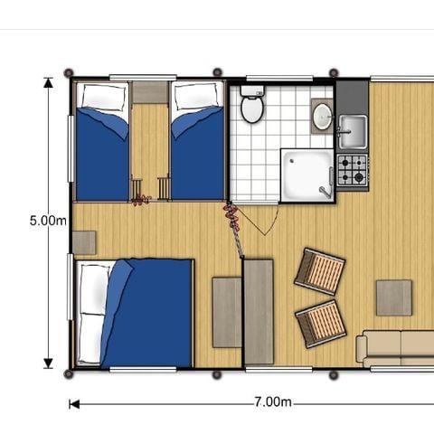 Safaritent 6 personen - Nomad