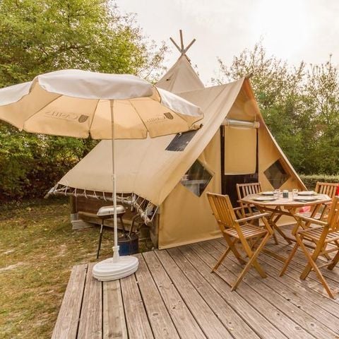 Safaritent 4 personen - TIPI Zonder sanitair