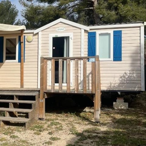 Stacaravan 6 personen - Mobile-home | Comfort | 3 Slaapkamers | 6 Pers. | Verhoogd terras | Airconditioning