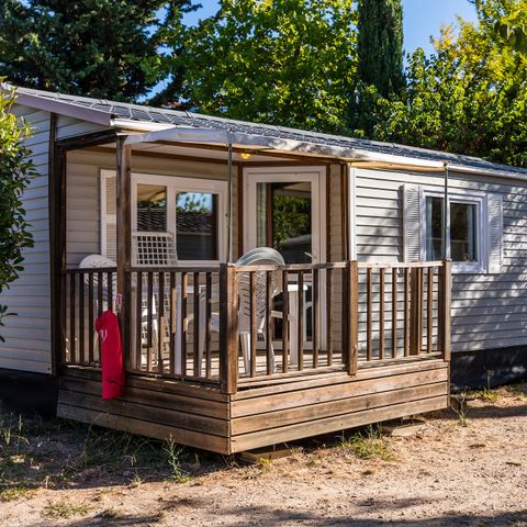 Stacaravan 6 personen - Mobile-home | Comfort | 2 Slaapkamers | 4/6 Pers. | Single terras | Air-con.