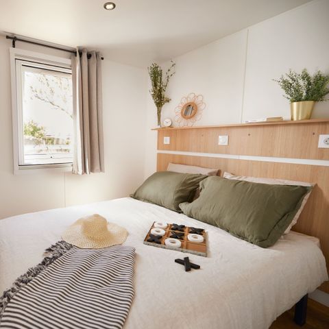 Stacaravan 7 personen - HomeFlower Premium 3 kamers 35m² - Frans