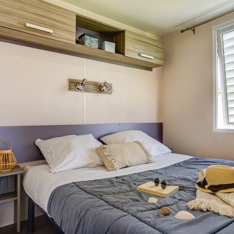 Stacaravan 4 personen - CONFORT - 2 slaapkamers - Airconditioning.