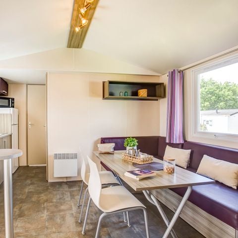 Stacaravan 4 personen - CONFORT - 2 slaapkamers - Airconditioning.