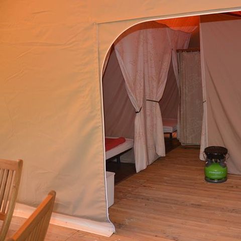 Safaritent 6 personen - Lodge Canada Confort 35m² zonder sanitair