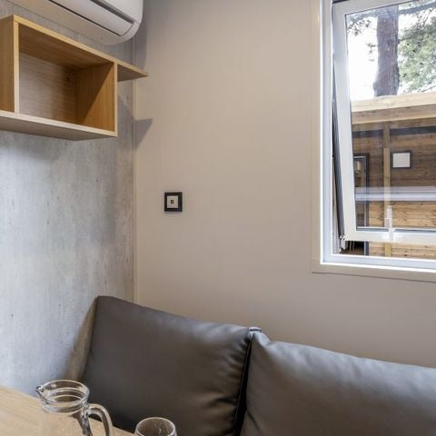 Stacaravan 4 personen - met airconditioning - 23m² - 2 kamers M