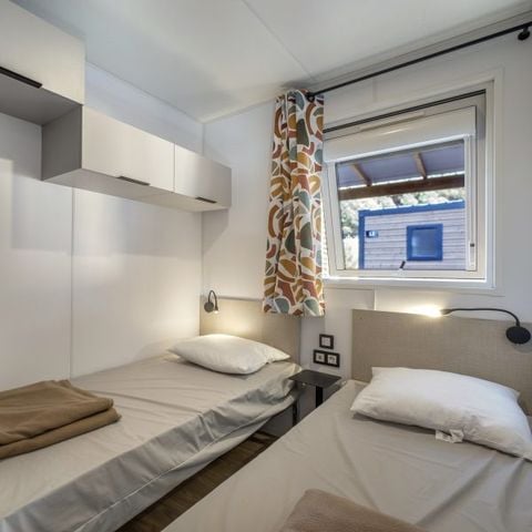 Stacaravan 4 personen - met airconditioning - 23m² - 2 kamers M